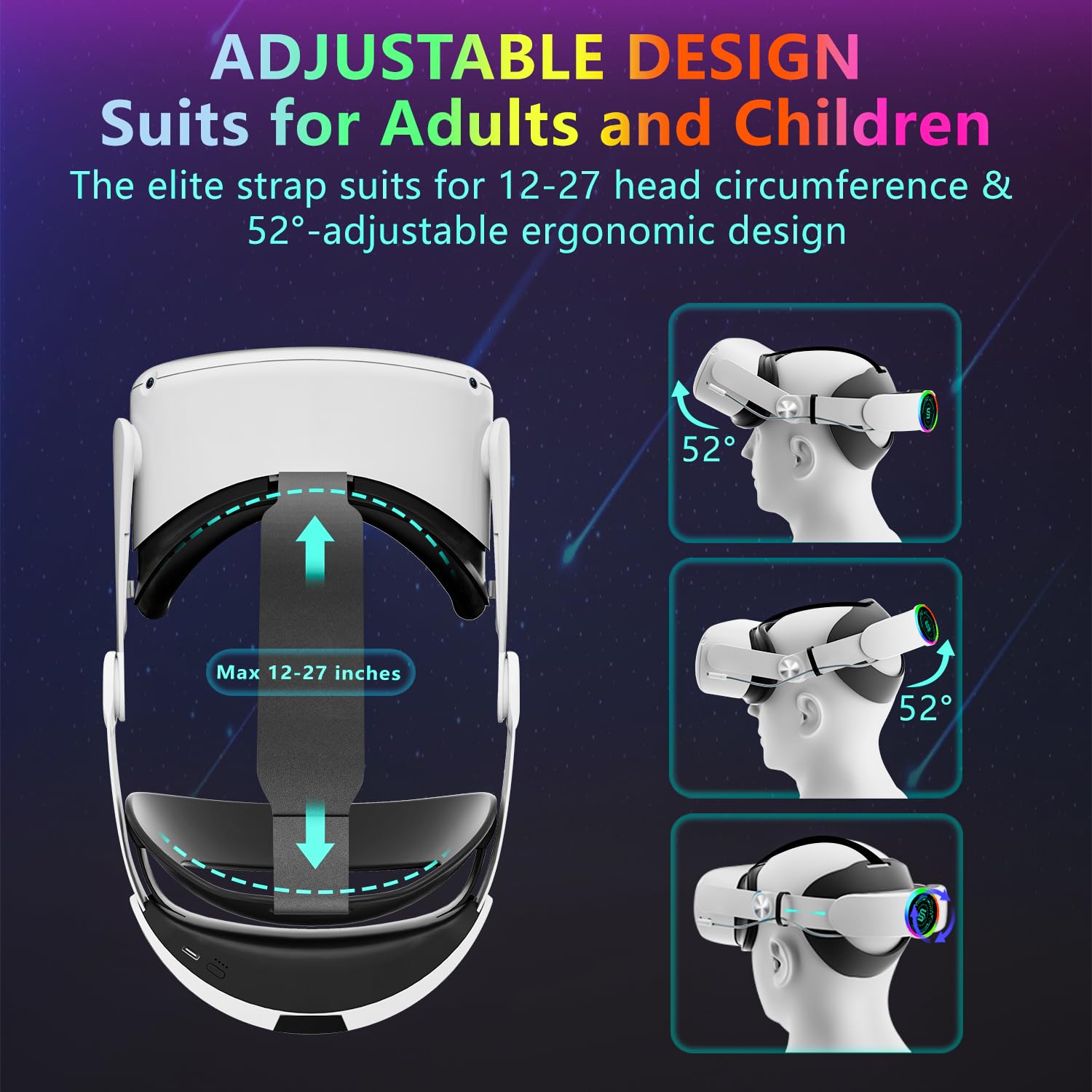 10000mAh Oculus Quest 2 Head Strap ✨ RGB Lights & Fast Charging 💥 Elite Strap Replacement + 8H Playtime 🌟 Zero-Pressure Comfort Fit 🔥 #VRHacks #OculusQuest2 10000mAh Oculus Quest 2 Head Strap ✨ RGB Lights & Fast Charging 💥 Elite Strap Replacement + 8H Playtime 🌟 Zero-Pressure Comfort Fit 🔥 #VRHacks #OculusQuest2